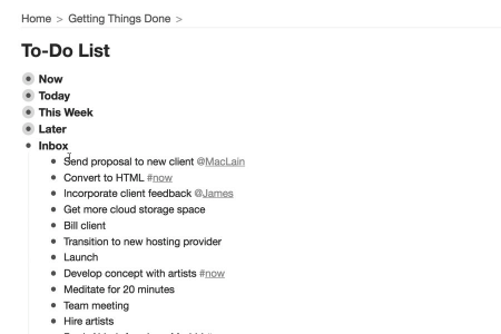 This is how WorkFlowy looks like!
