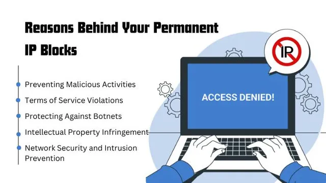 Reasons Behind Your Permanent IP Blocks
