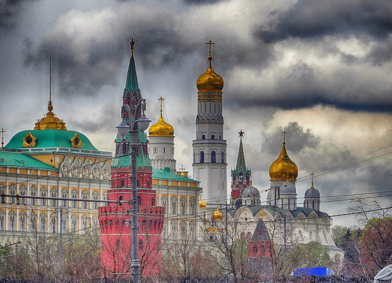 The towers and churches build an impressive skyline