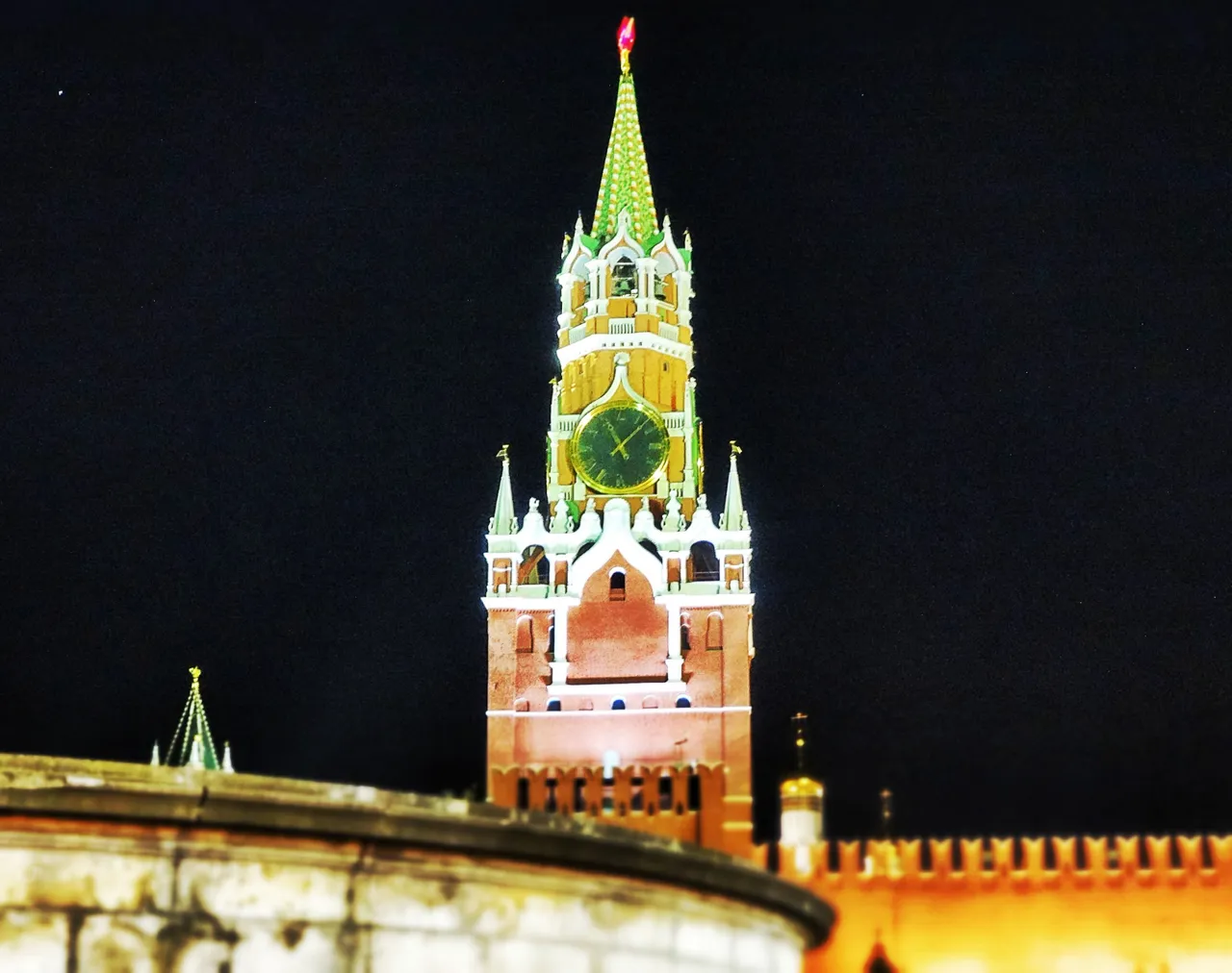 The Spasski Tower, a symbol of Russia