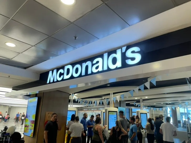 There are many McDonald’s in Argentina.