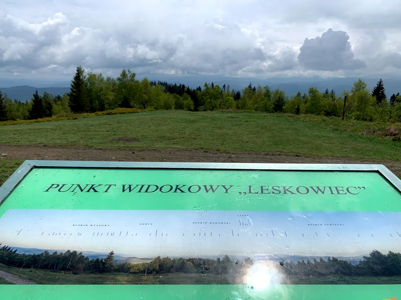 Widok z Leskowca