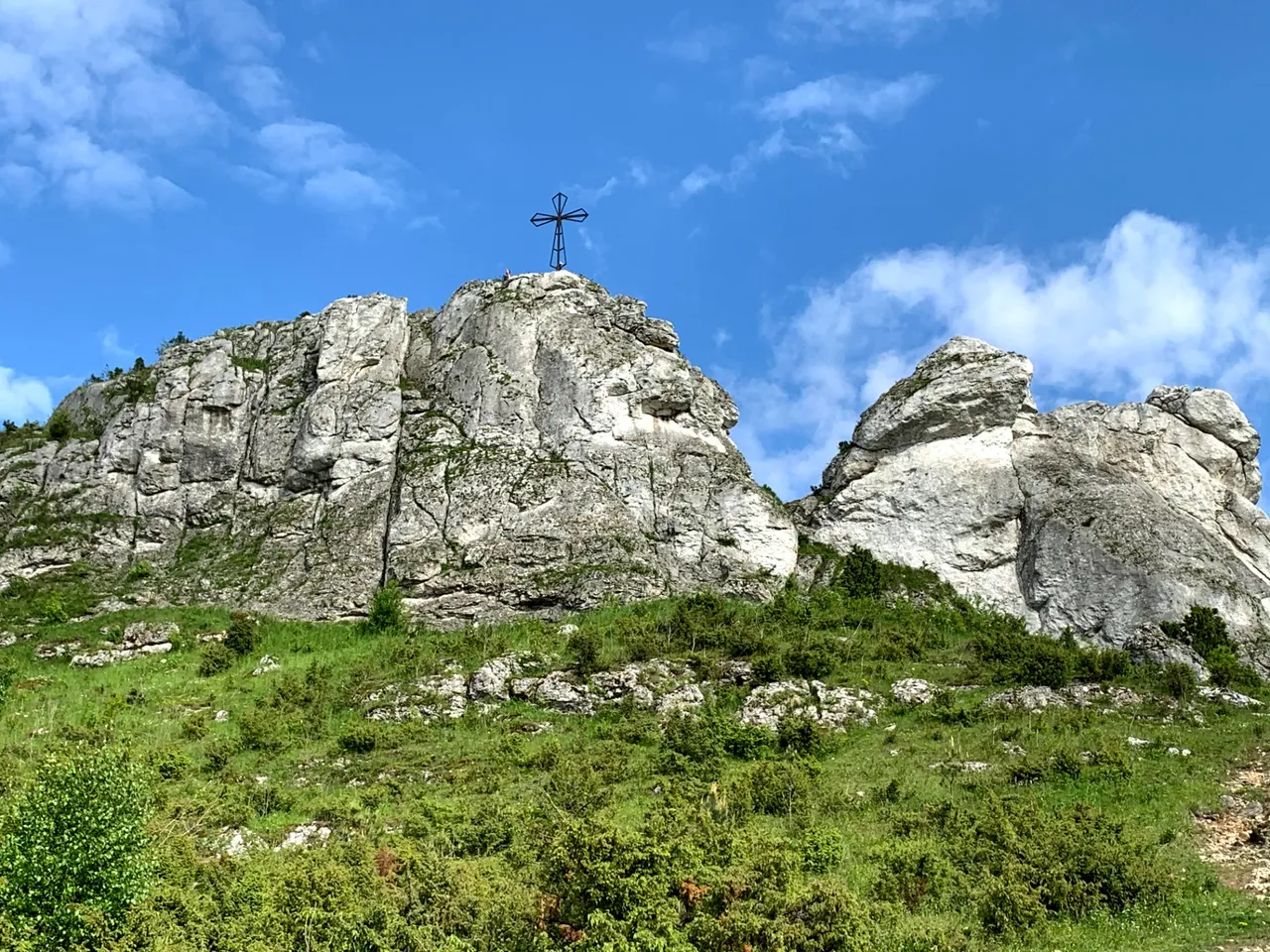 Miniaturowy Giewont pod Olsztynem