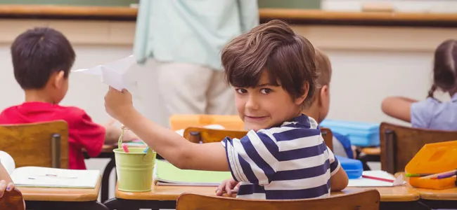 Resultado de imagen para comportamiento de niÃ±os en clases