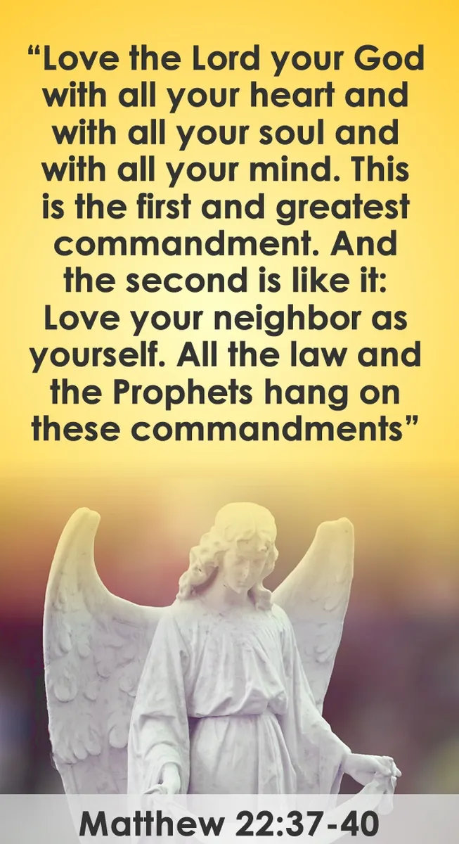 What are the two greatest commandments of God in the bible..jpg