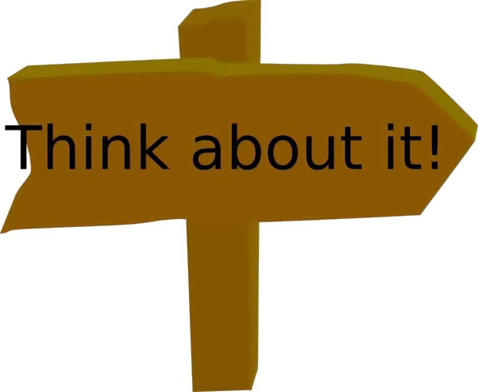 think