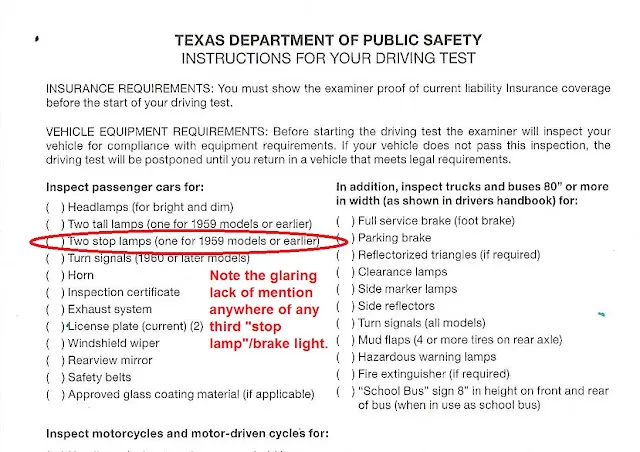 dmv test requirements