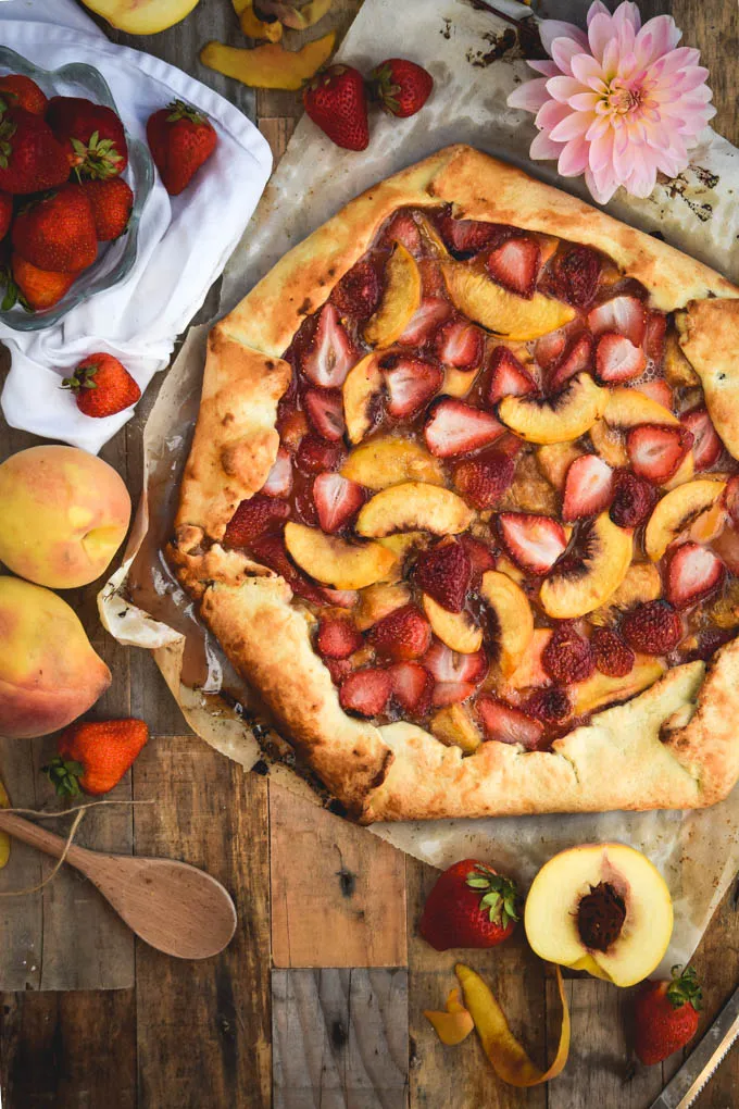 Simple Strawberry Peach Galette..jpg