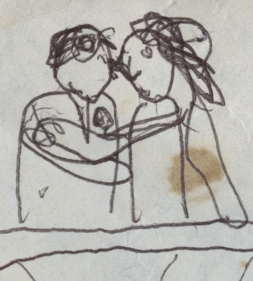 1997 Tiff Drawing Wedding Kiss.png