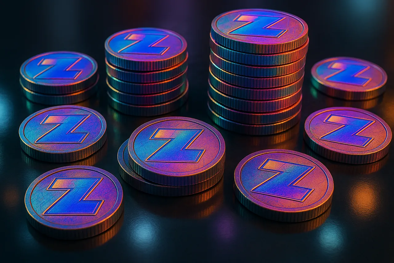 20250508_2307_Holographic Z Coins_remix_01jtr6wybvemna0depc0dxveg0.png