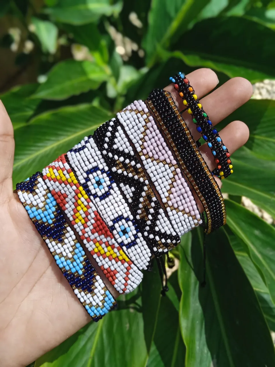 Pulseras de mostacilla