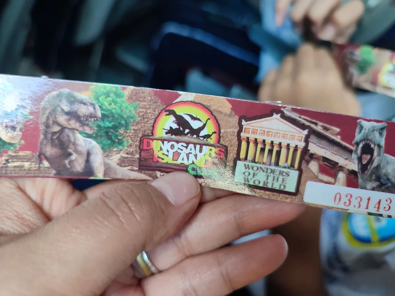 Dinosaurs Island Ticket