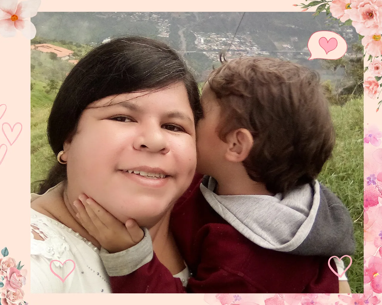 Collage día de las madres floral rosa beige y blanco (4).png