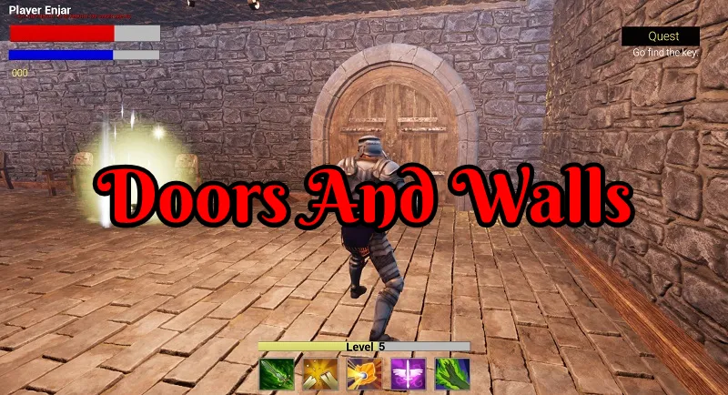 working on doors and hidden walls in unreal engine 4.png