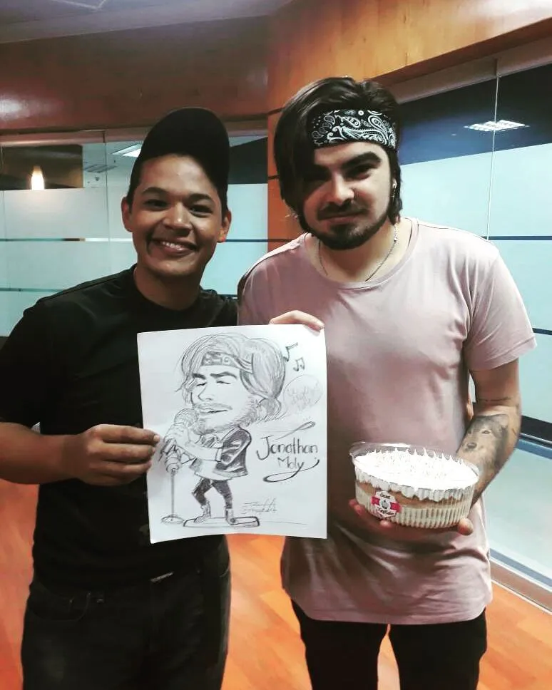 Bueno la torta se coleo jejejjejej ya aquí _jonathanmoly  con su caricatura seguimos haciendo arte... _mhayo.art _mayo_up.art _mayoupart  _drawn _drawing _drawns _dibujoartistico _art _ilustracio(.jpg