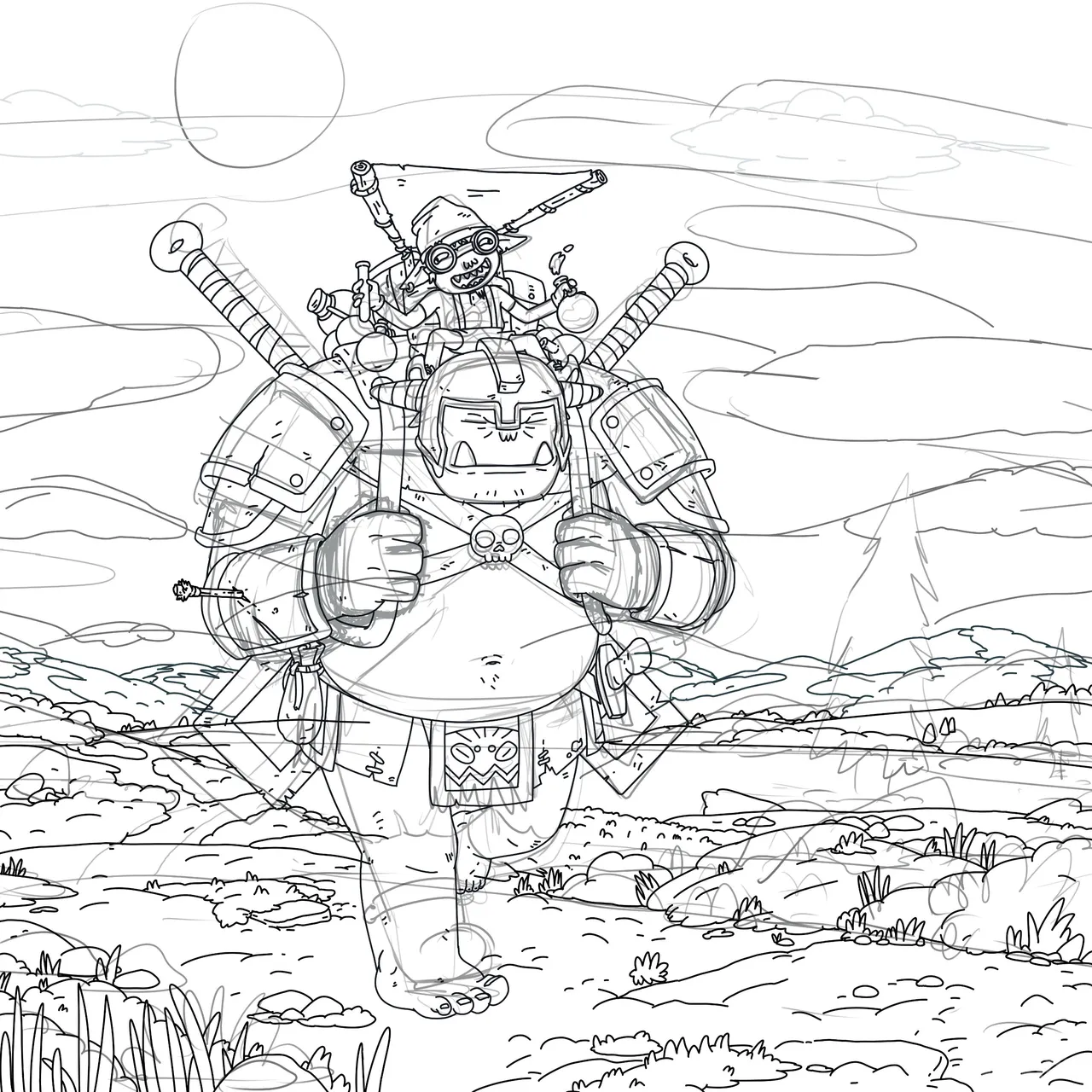 2. Finalizing Sketch.png