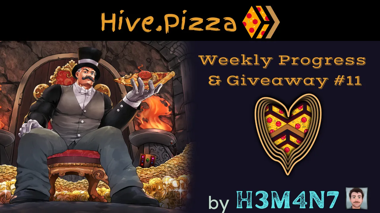 hive.Pizza Weekly Updates and Giveaways by H3M4N7