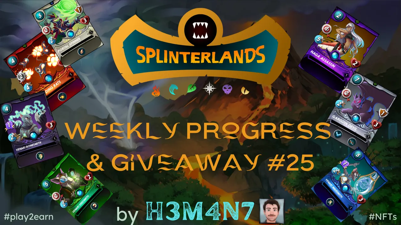 Splinterlands Giveaways by H3M4N7