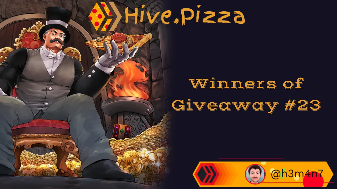hive.Pizza Giveaways by H3M4N7
