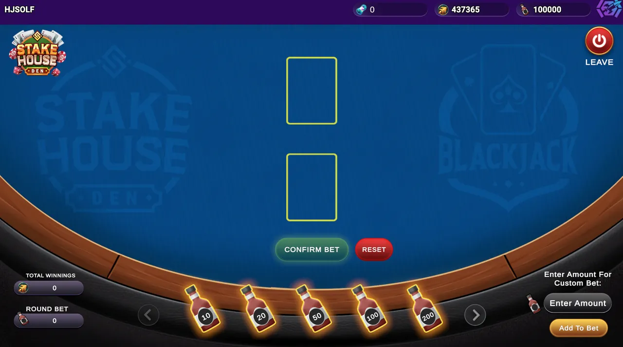 Blackjack Game