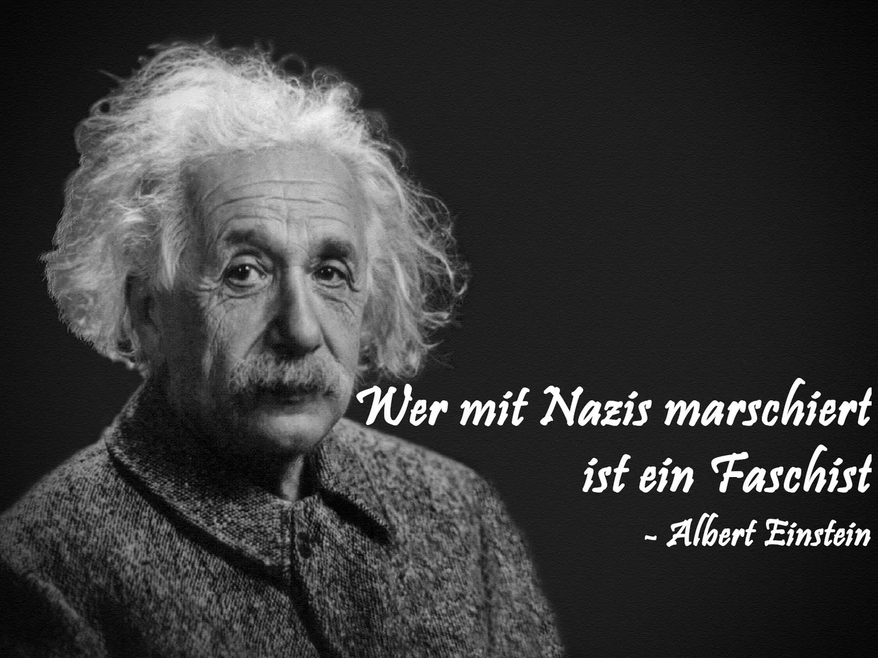 Wer mit Nazis marschiert ist ein Faschist