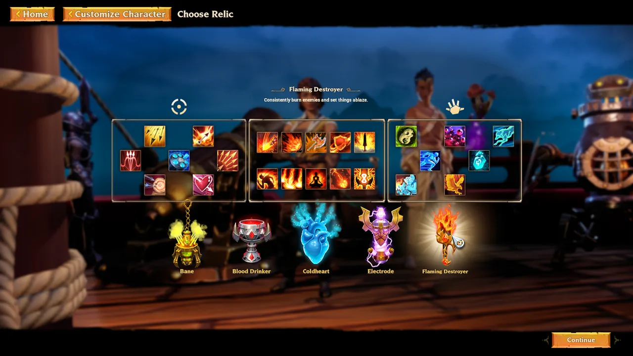 kaelci peakd hive blog torchlight3 character relic.png