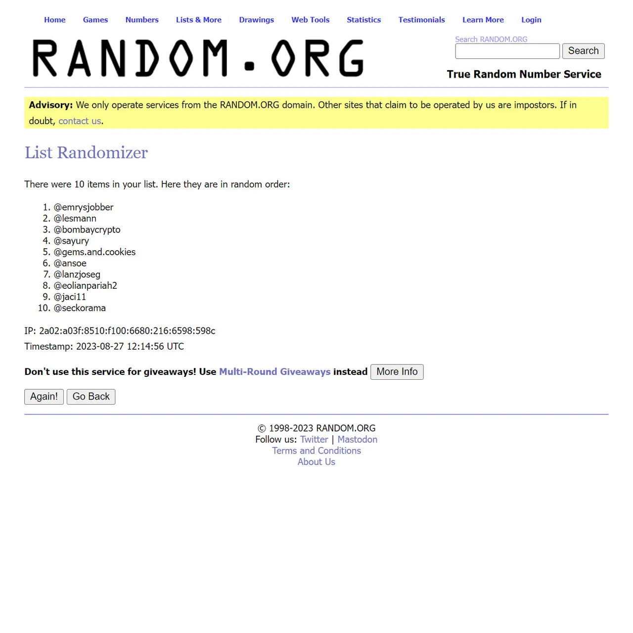 rehive_result_week170.jpg