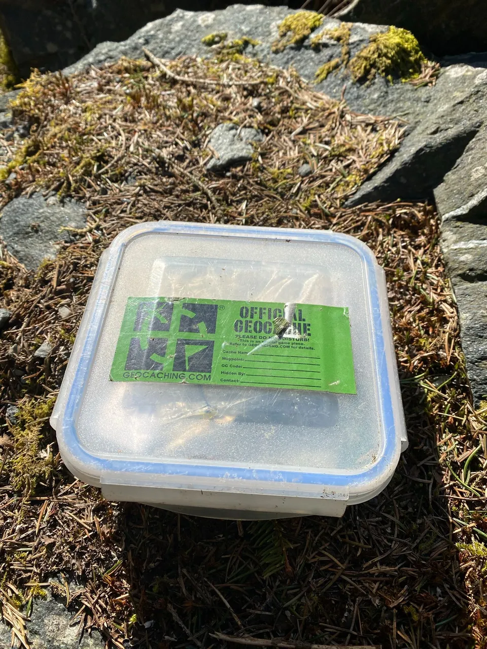 The boxes are often marked with some instructions in case muggles find them.