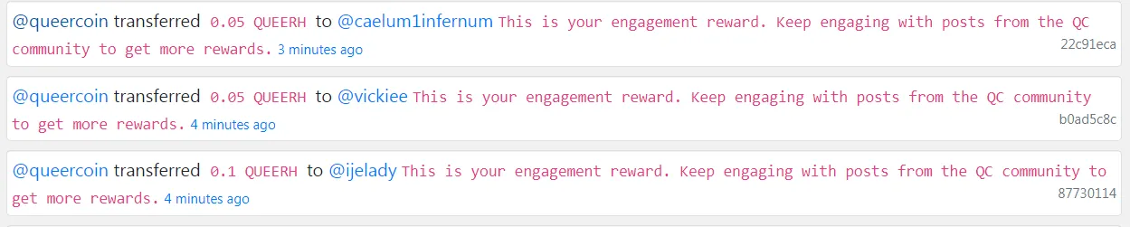 engagement and sharing rewards contest 100