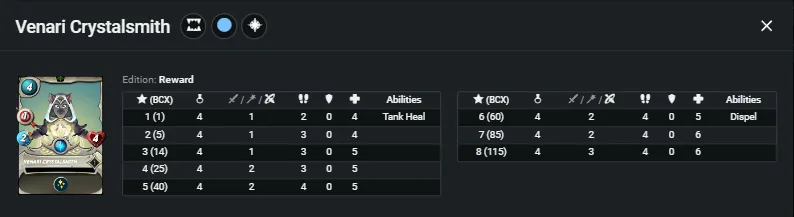 Venari Crystalsmith_stats.png