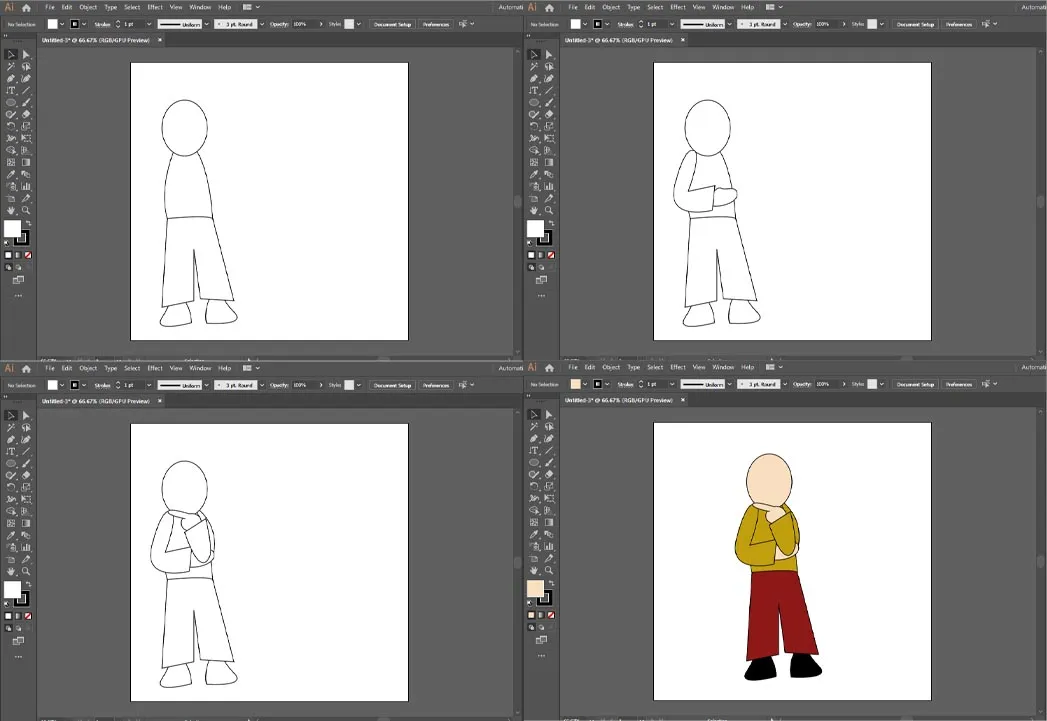 working step