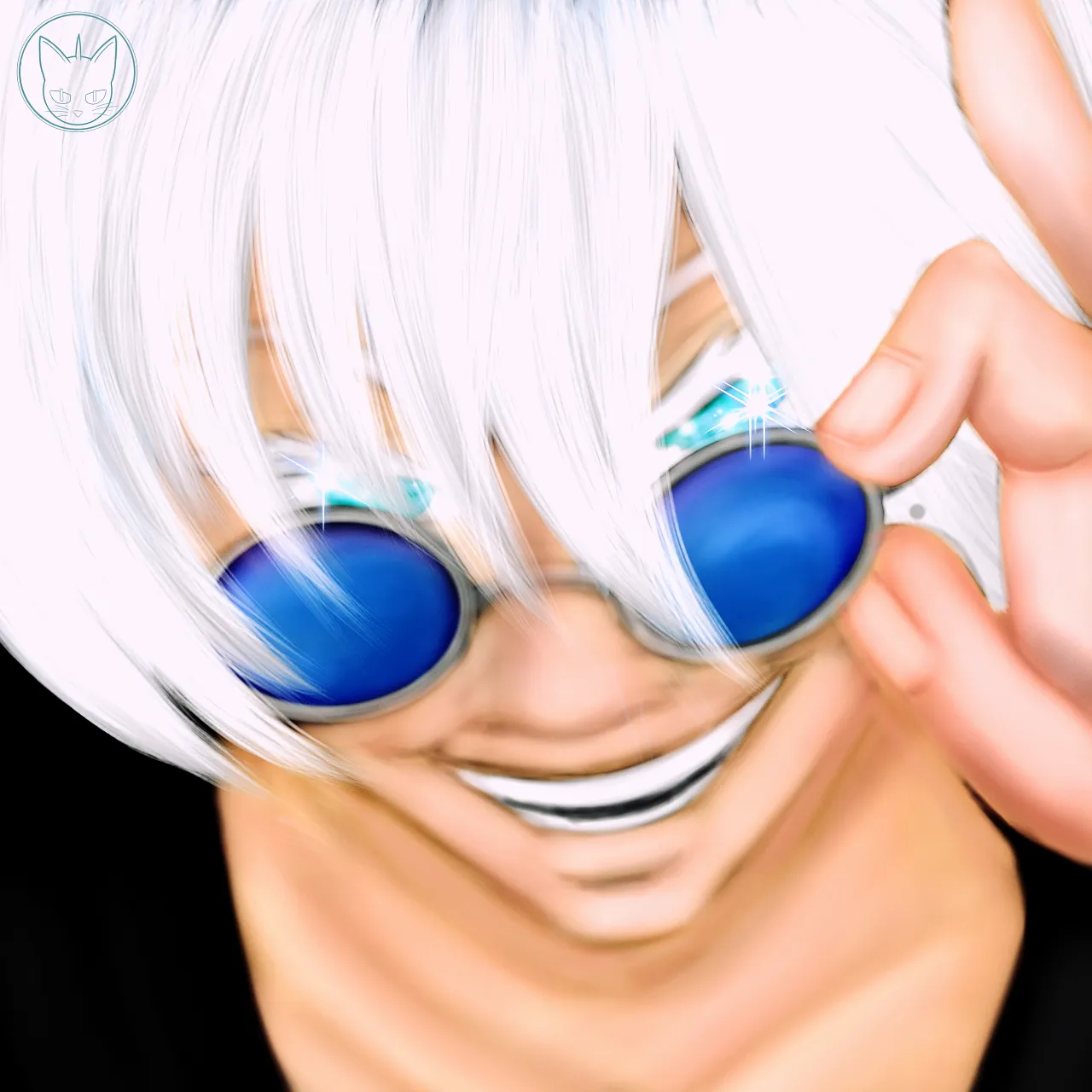 surrealworld fanart jjk satoru Gojo fifth drawing 1.png