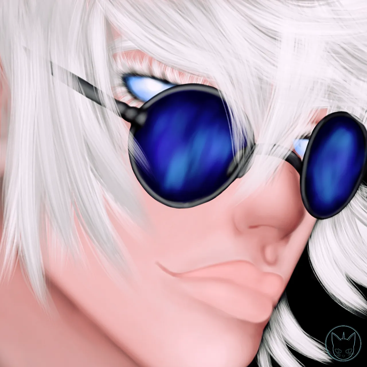 surrealworld fanart jjk satoru Gojo fourth drawing 1a.png