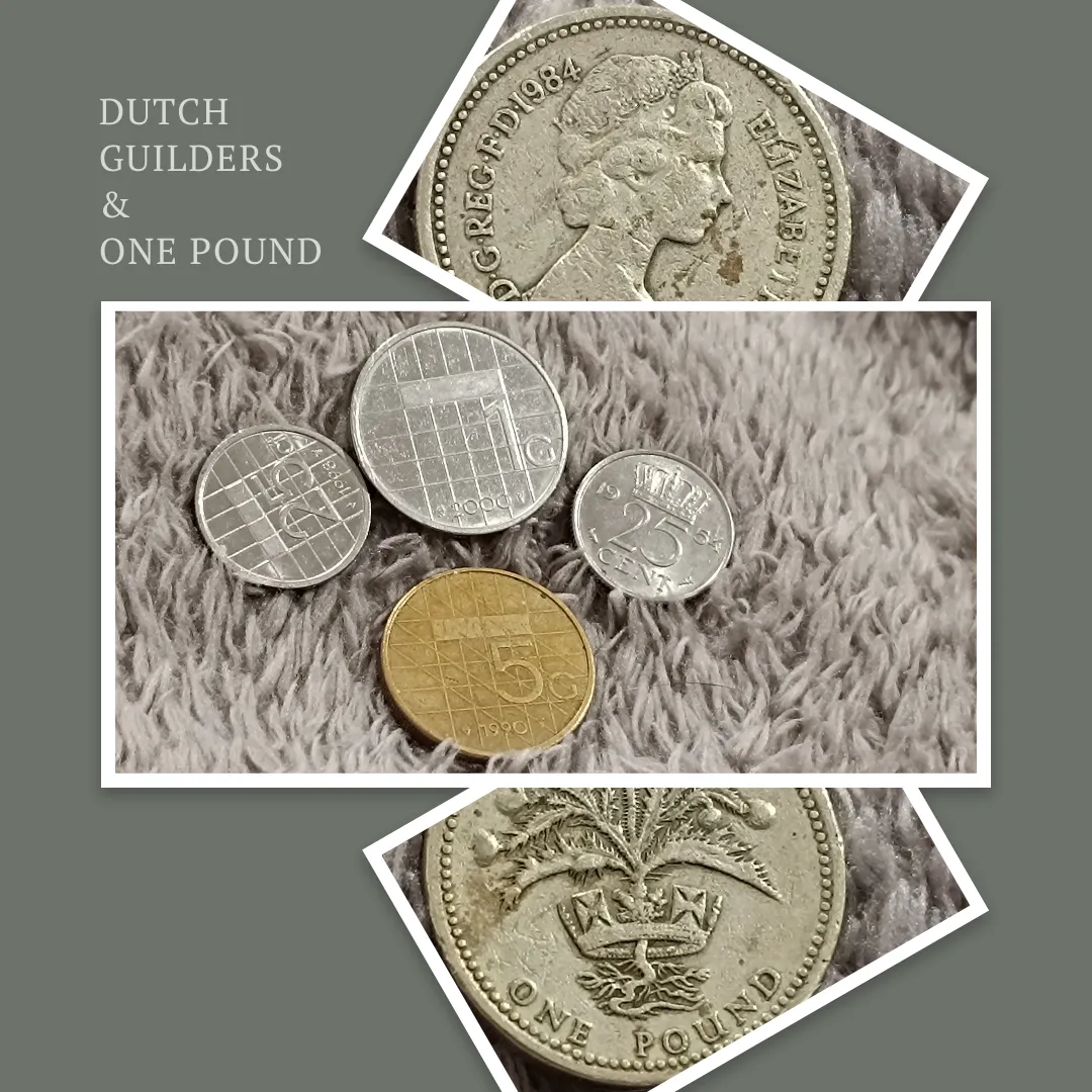 Dutch guilders and one pound.png