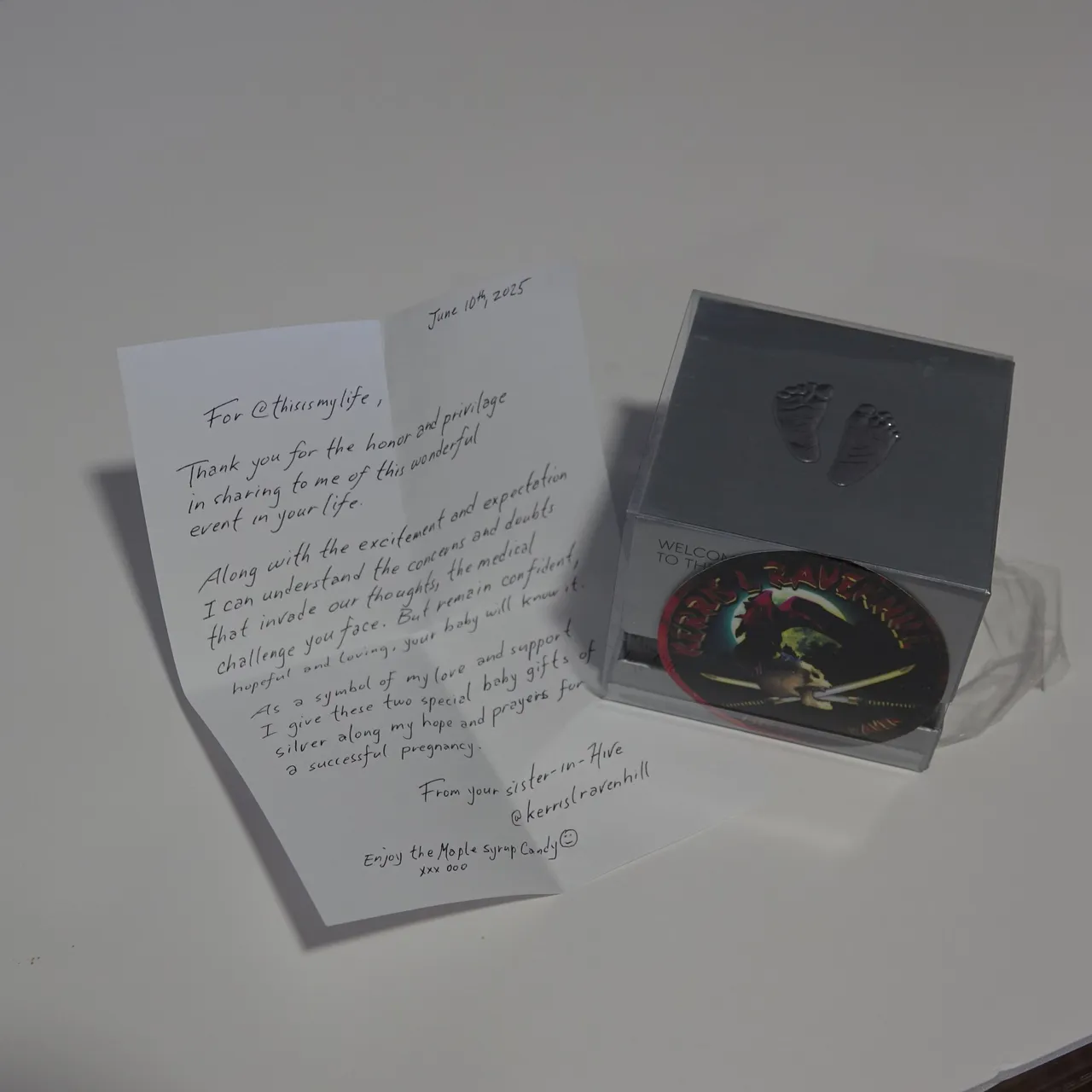 Handwritten note from Kerris.JPG