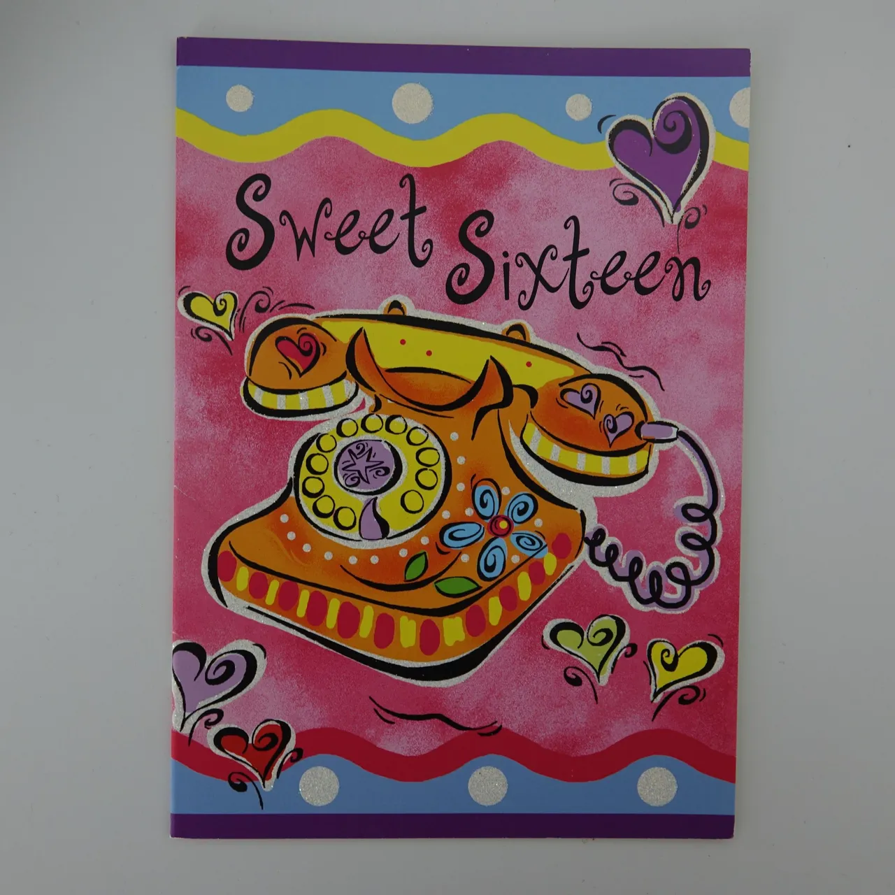 colourful card sweet sixteen.JPG