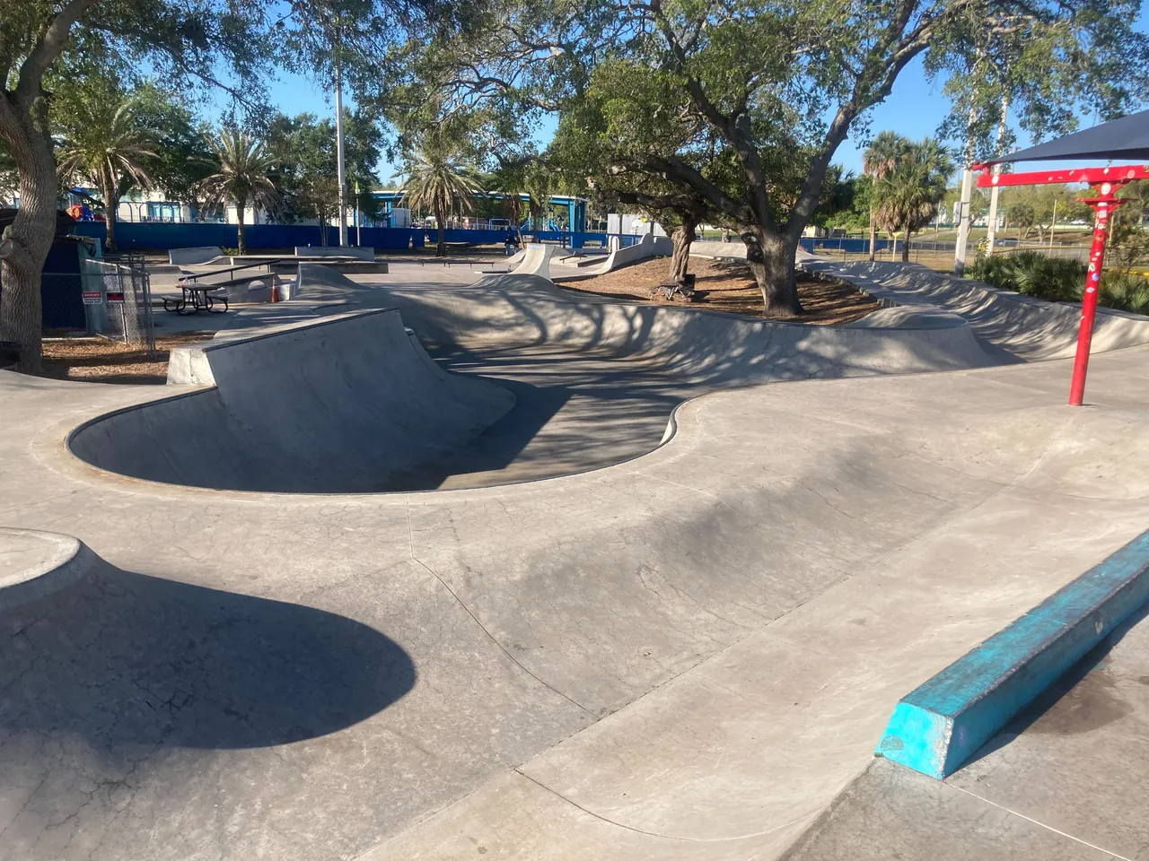 Campbell skatepark in St. Petersburg