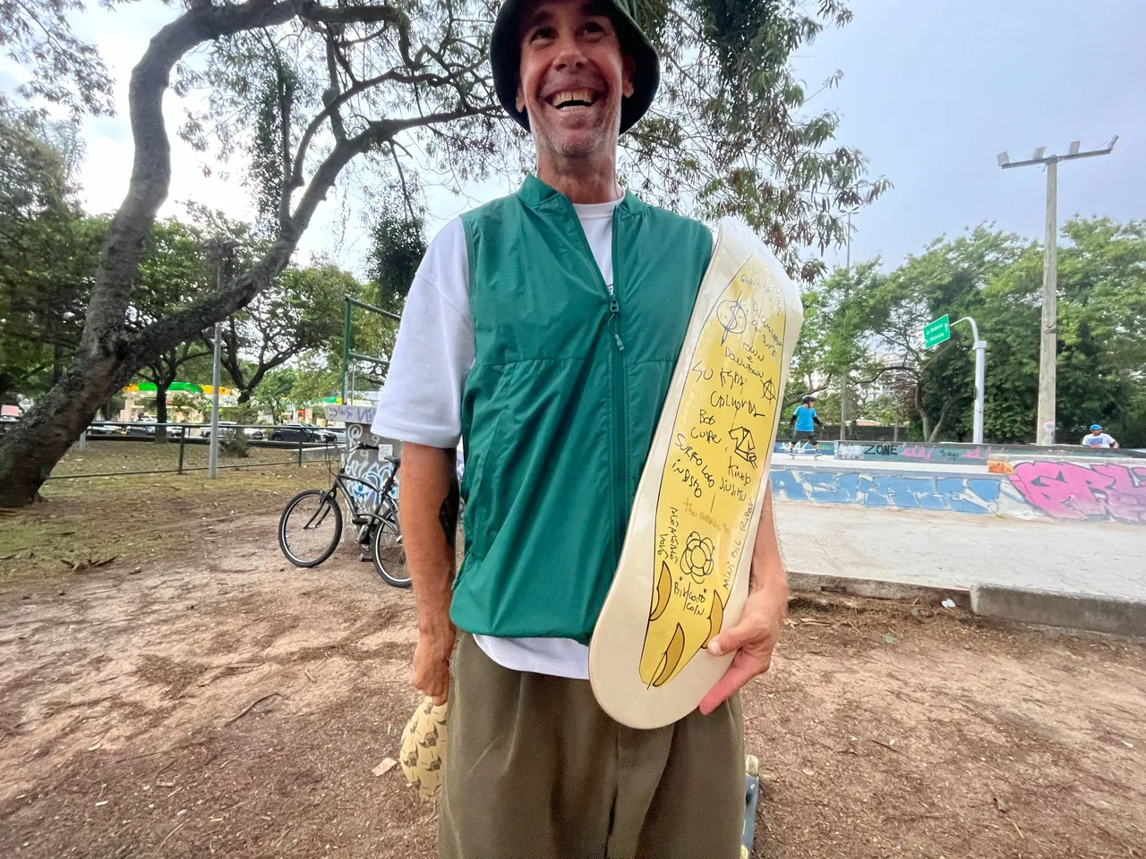 he even had jessup griptape