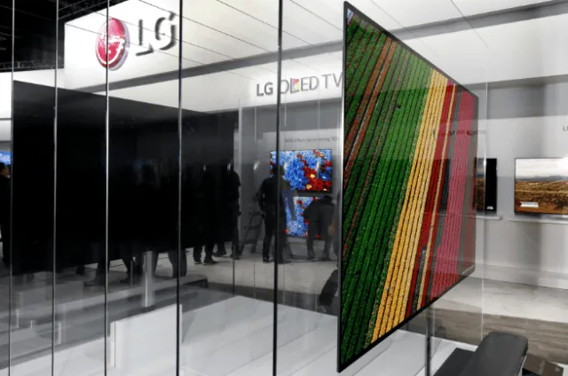 Image result for LG W7 featherweight wall-mount TVs