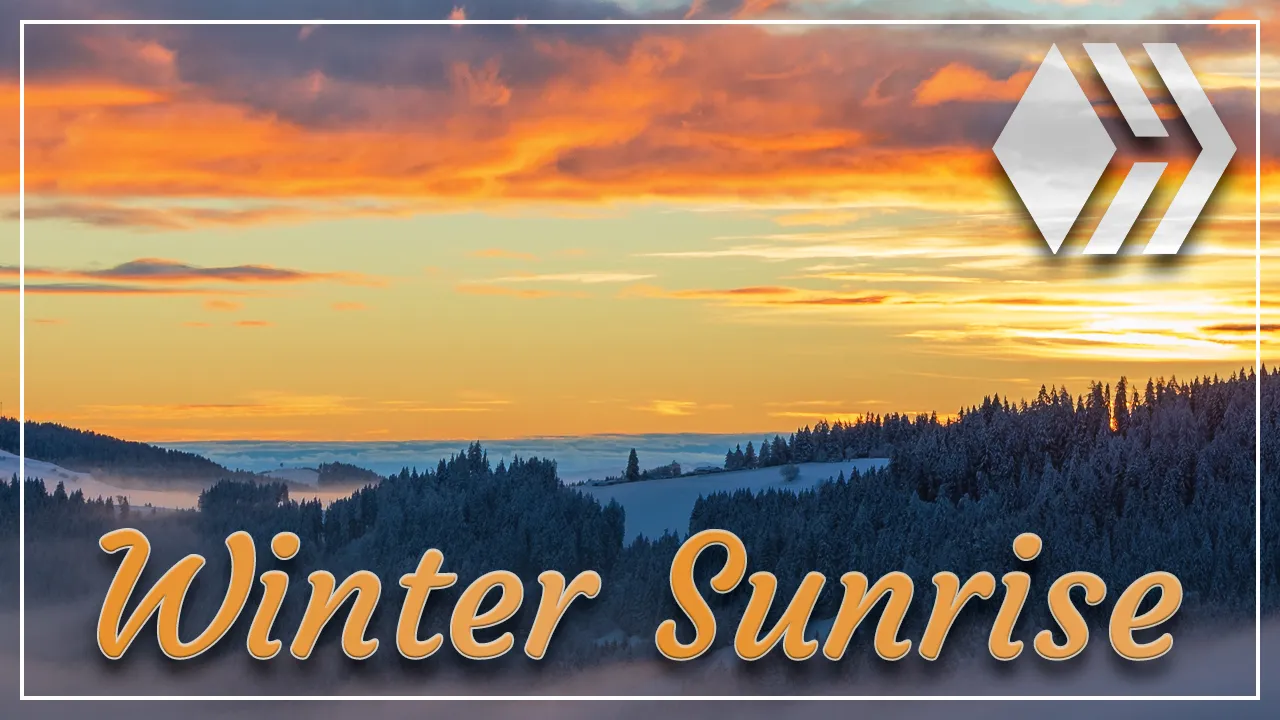 Winter Sunrise - Wintermas | Photo 52, 2020 Challenge
