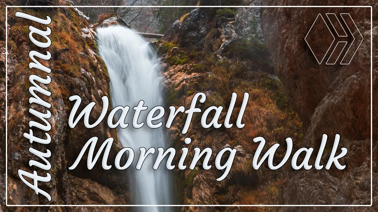 A Waterfall and an Autumnal Morning Walk - Johann Piber
