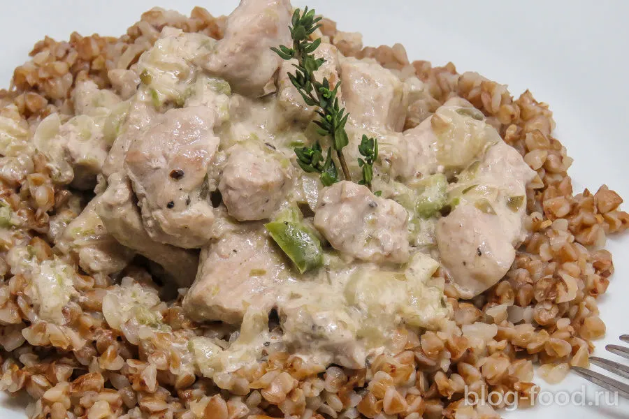 Pork Stroganoff