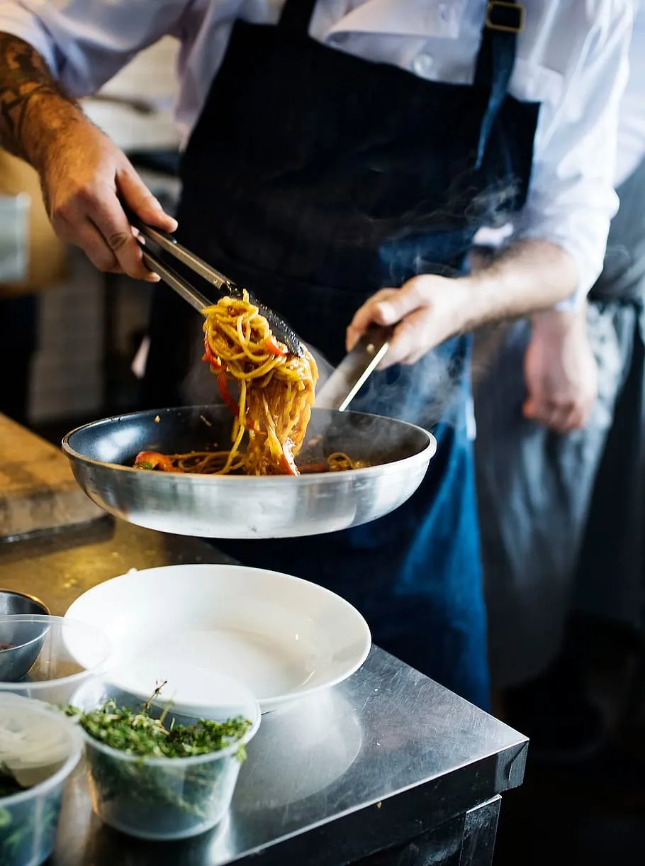 HD wallpaper: Person Serving Pasta, chef, cook, cooked, cooking ...