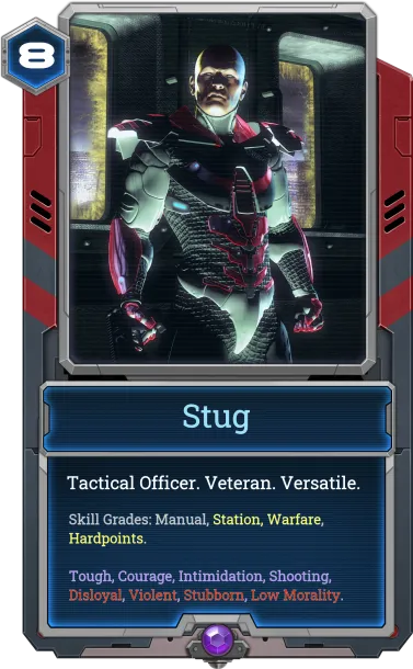 This guy scares me so much, I may have to make him my XO!