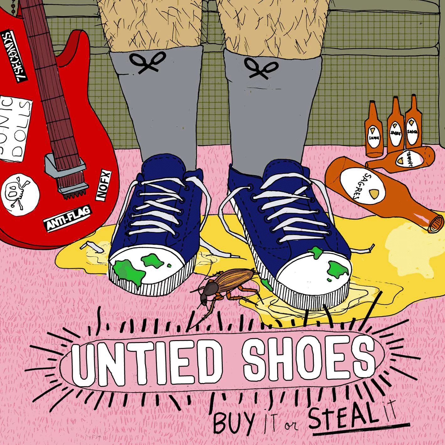 Untied Shoes. Your Shoes are Untied. Shoelaces are Untied. Untied trying Shoes.