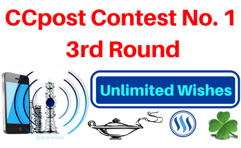 CCpost Contest - Unlimited Wishes - 3rd Round