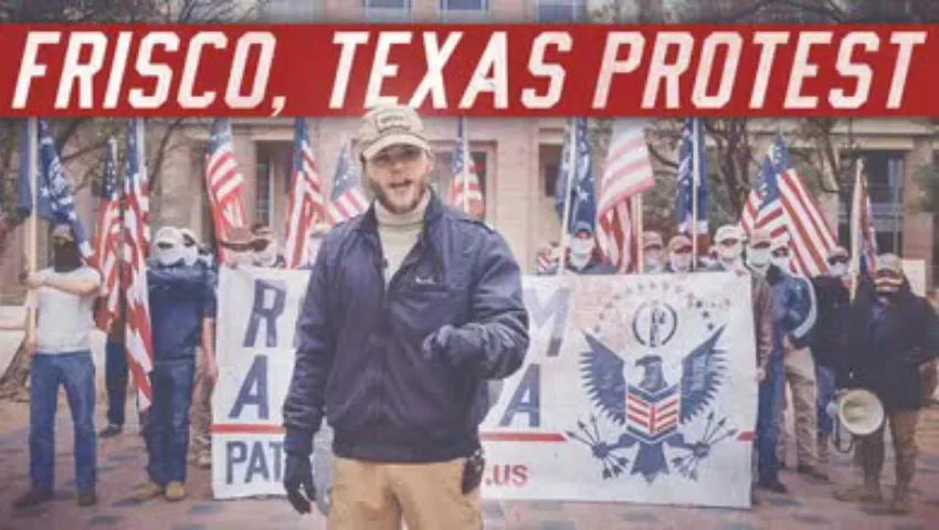 Patriot Front - Frisco Protest for Austin Metcalf