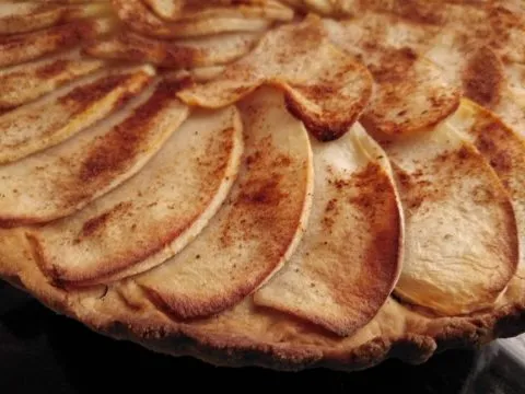 Recette N°129 - Tarte aux pommes renversante - Crédit photo izart.fr