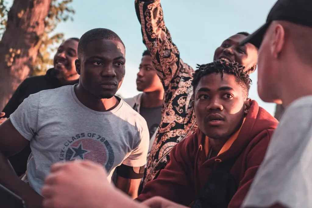 Men have their own way of getting social Support