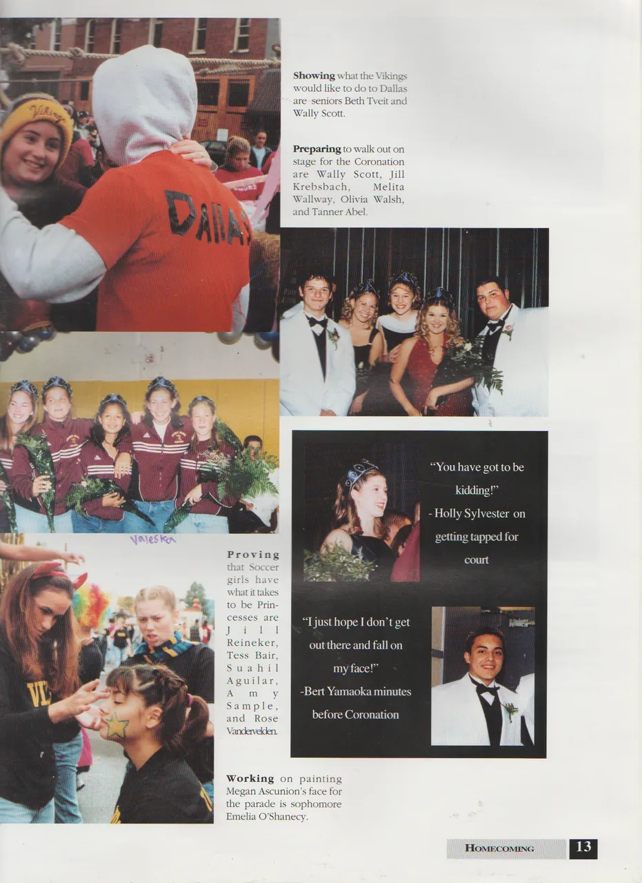 2000-2001 FGHS Yearbook Page 13 Valeska.png